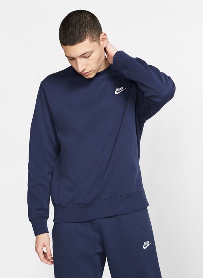 Nike Sportswear Club Fleece Men's Crewneck Sweatshirt - Image 4